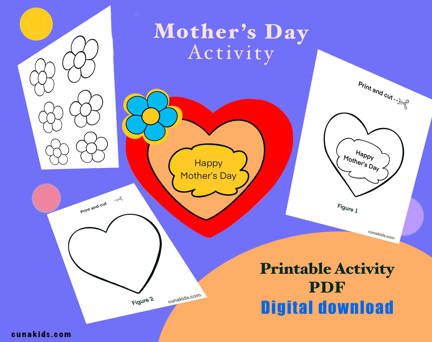 Mother's Day Heart - Activity Preschool